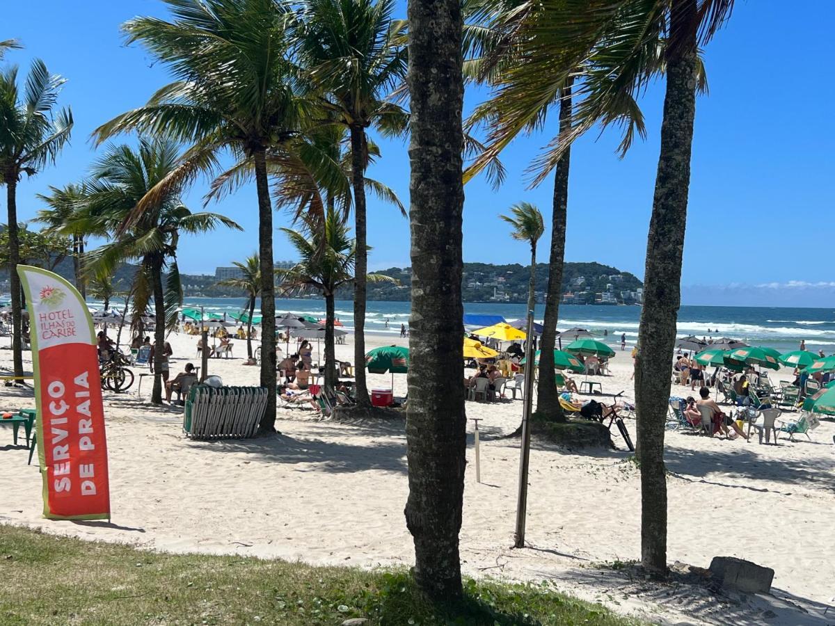 Hotel Ilhas Do Caribe - Na Melhor Regiao Da Praia Da Enseada Guarujá Exteriér fotografie